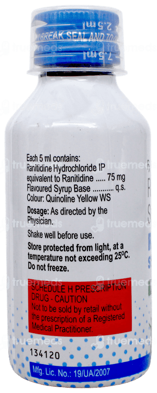 Rantac Mint Flavour Syrup 100Ml